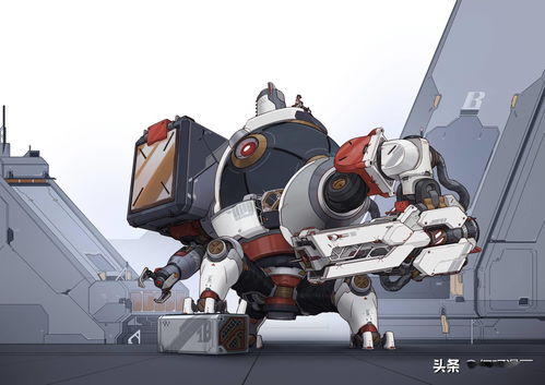 帥氣的一組機械機甲插畫作品 誰說鋼鐵大塊頭沒有美感